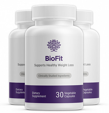 BioFit probiotic supplement bottles