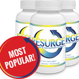 Three bottles of Resurge Deep Sleep supplements