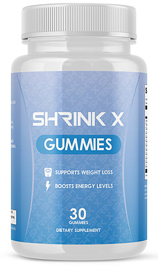 Image photo: Shrink X gummies bottle